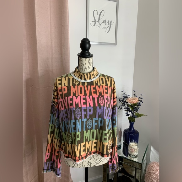 NWOT Free People Long Sleeve Shirt - Picture 8 of 8